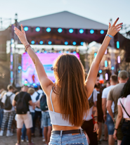 a music festival
